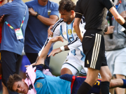 Details of Paredes' assault: He punched and kicked Garcia, knocking him down twice.