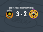 阿维河3-2逆转马德拉国民，哈伦-布莱萨点射，迪奥戈-贝泽拉破门