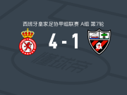莱昂文体4-1大胜亚勒那斯，豪尔赫-德尔加多双响，雨果-加西亚破门
