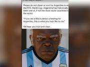 Samuel Jackson retweeted anti-Argentine content on social media, subsequently drawing criticism from Argentine fans.
