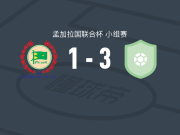 乔塔格拉姆城3-1逆转拉马特贡MFS，伊克巴尔两球，肯塔-原破门