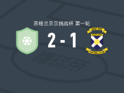 坎伯诺尔德2-1逆转东法夫郡，托马斯-霍恩建功，Jake Williams破门
