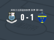 沃灵顿1-0班巴布利治，卡勒姆-爱德华兹一击制胜