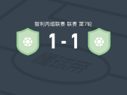 圣地亚哥城1-1康康民族，Rodrigo·Gattas打破僵局，Miguel Vega扳平