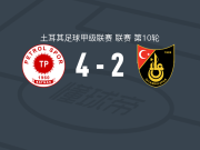 巴特曼石油体育4-2伊斯坦堡士邦，阿尔蒂帕马克两球，比龙破门