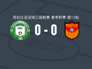 瓦勒度帕尔0-0波哥大，双方破门乏术
