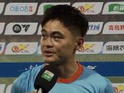 黄紫昌：对手每个球员都踢得非常合理，我们队也非常团结