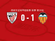瓦伦西亚1-0毕尔巴鄂竞技，乌马尔-萨迪克打进全场唯一进球