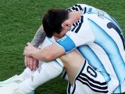 Mail: Messi's popularity in the UK plummets to -15 due to Argentina's poor performance.