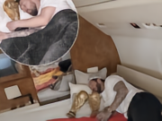 Ramos recreated Messi's classic photo, posting a picture of himself lying in bed with the two World Cup trophies.
