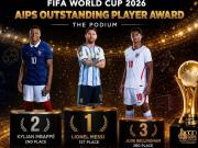 The Sports Journalists Association has named Messi as the best player of this World Cup, and Rodri as sixth.