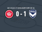 墨尔本胜利女足1-0西悉尼流浪者女足，扬切夫斯基制胜球
