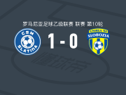 CSM斯拉蒂纳1-0乌尼雷亚04，西拉尔德-马贾里一击制胜