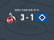 科隆女足3-1汉堡女足，布雷默帽子戏法