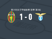 泰尔纳纳女足1-0拉齐奥女足，斯特罗德一剑封喉