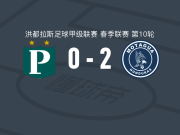 莫塔瓜2-0普拉坦斯，阿龙-巴里奥斯建功，米兰达锁定胜局