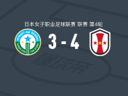 神户雌狮女足4-3仙台迈那比女足，大熊环点射、成宫唯破门