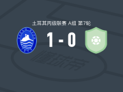 帕扎尔斯普1-0托卡特取土丙3连胜，菲林吉制胜