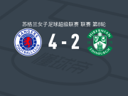 格拉斯哥流浪者女足4-2希伯尼安女足，凯蒂-威尔金森梅开二度，麦克利里建功