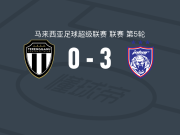 柔佛新山3-0大胜登嘉楼，扎赫迪、奥斯卡-阿里瓦斯破门