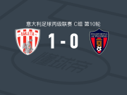 巴尔莱塔1-0皮切尔诺，Easton Ongaro打进全场唯一进球