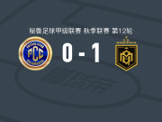 CD莫克瓜1-0卡哈马卡FC，布赖恩-安古洛绝杀