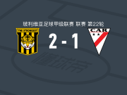 最强者2-1时刻准备，卡洛斯-本图拉、埃斯塔西奥破门