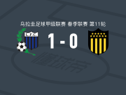 蒙得维的亚利物浦1-0佩纳罗尔，马丁内斯助球队取胜