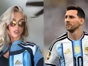 Senesi's girlfriend: Messi gave all his teammates a gold thermos.