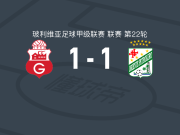 瓜比拉1-1东方石油，米扎埃尔-蒙泰罗首开记录，马西埃尔扳平