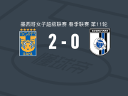 墨西哥老虎女足2-0克雷塔罗女足，埃斯基韦尔建功，德利-拉米雷斯锁定胜局