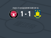 中日德兰女足1-1布隆德比女足，mila bischoff破门，therese vestermark救主