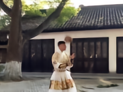 What level would that be in ancient times? Pedri plays Cuju (ancient Chinese football) in ancient costume during his China tour.