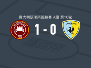 奇塔代拉1-0阿尔齐尼亚诺，恩德雷茨卡打进全场唯一进球