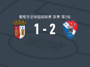 吉尔维森特2-1逆转布拉加，瓦拉斯-弗朗萨破门