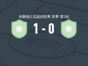 埃塞俄比亚电力1-0谢格尔凯特马，阿曼夸打进全场唯一进球