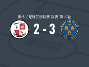 什鲁斯伯里3-2逆转克劳利，乔希-戴维森两球，乔治-劳埃德1射1传