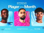 你选谁？曼城2月最佳球员候选：格伊、多纳鲁马、奥赖利