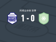 福尔摩沙圣马丁1-0CA巴托洛梅米特雷，Facundo Monín一剑封喉