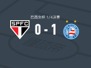 巴伊亚女足1-0圣保罗女足，卡西亚一剑封喉