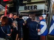 Official data: 5.5 million beers were sold during the World Cup, and hot dogs lined up end to end stretched for 135 kilometers.