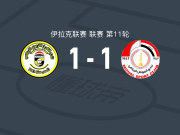 卡尔赫1-1摩苏尔，萨贾德-侯赛因先拔头筹，阿拉-达利扳平