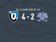 萨维斯沙4-2什切青黎明，舒米拉斯两球，kacper nowak破门