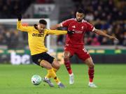  半场战报：利物浦0-0狼队，双方机会寥寥