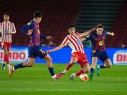 逆转失败！巴萨3-0马竞，总比分3-4遭淘汰，贝尔纳尔双响