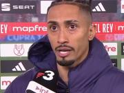 拉菲尼亚：为球队感到骄傲，我们今天的表现配得上进决赛