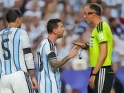 João Pinheiro: Messi did give me a tough time, but we were just having normal conversation.