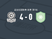 莫哈梅丹4-0大胜达卡流浪者，阿里夫-侯赛因破门，穆扎法罗夫建功