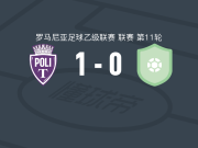 蒂米什瓦拉理工大学1-0FC贝卡，斯特凡-斯特凡诺维奇打进全场唯一进球