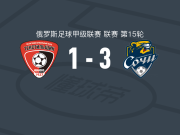 索契3-1逆转伊万诺沃纺织工人，伊格纳托夫两球，费奥多罗夫点射